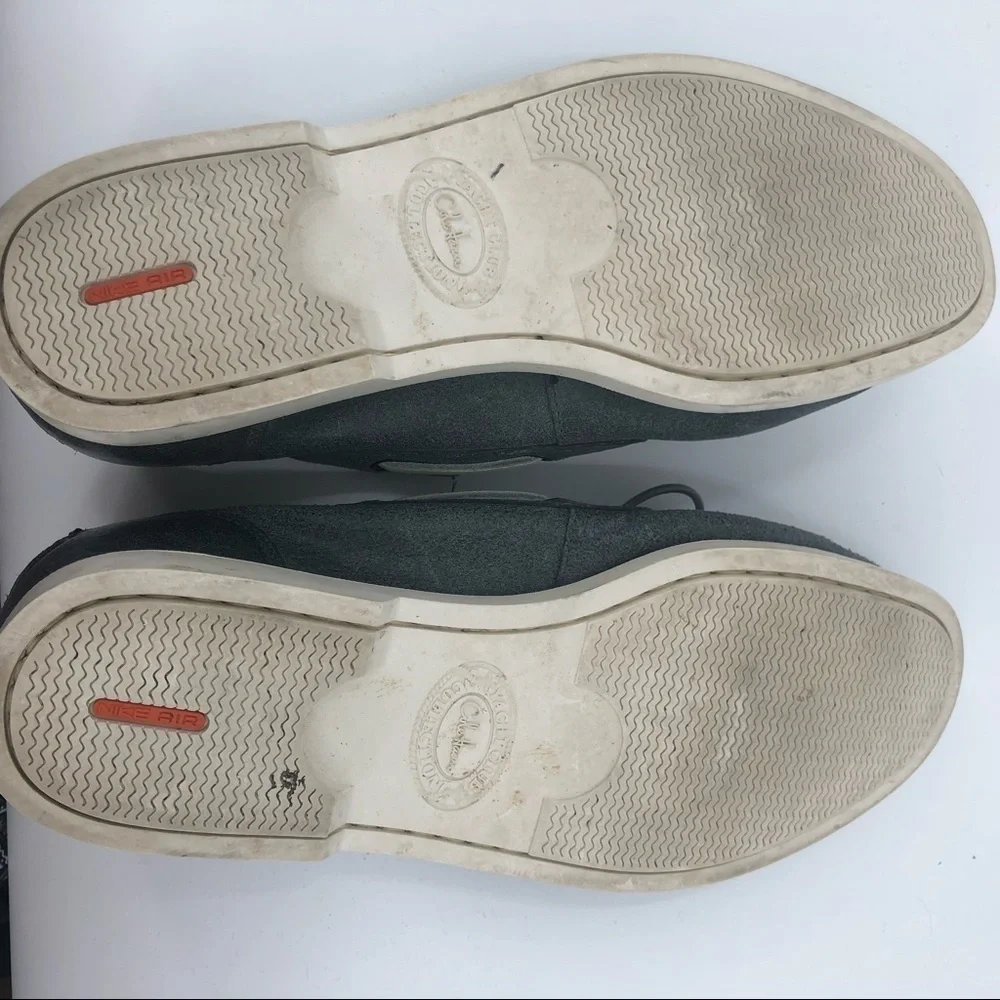 COLE HAAN Men’s Size 11 Gray Boat Shoe Loafers